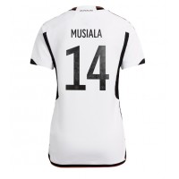 Tyskland Jamal Musiala #14 Fotballklær Hjemmedrakt Dame VM 2022 Kortermet